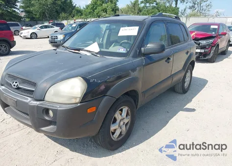 2005 Hyundai Tucson Gls/Lx z USA, uszkodzony, nr VIN KM8JN12D85U041614